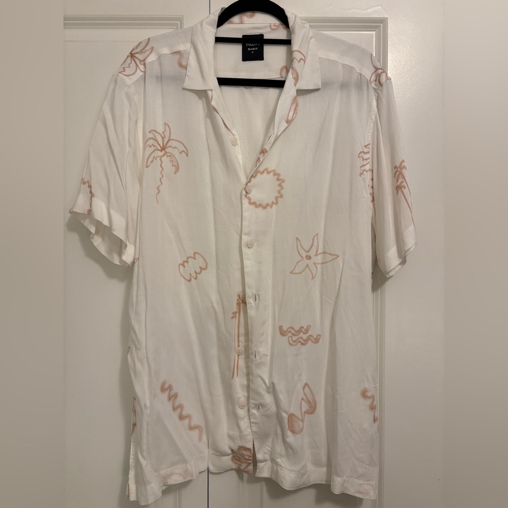 Nuon Cream Relaxed Fit Top
